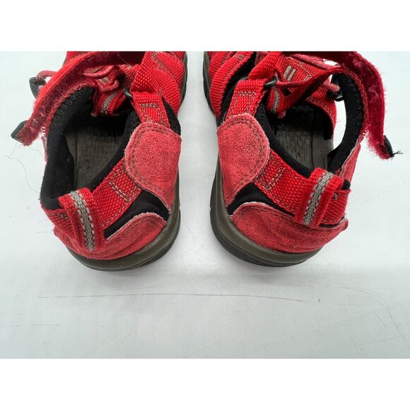 KEEN Kids Newport H2 Water Sandals Unisex Red Outdoors Casual Waterproof - Picture 4 of 12